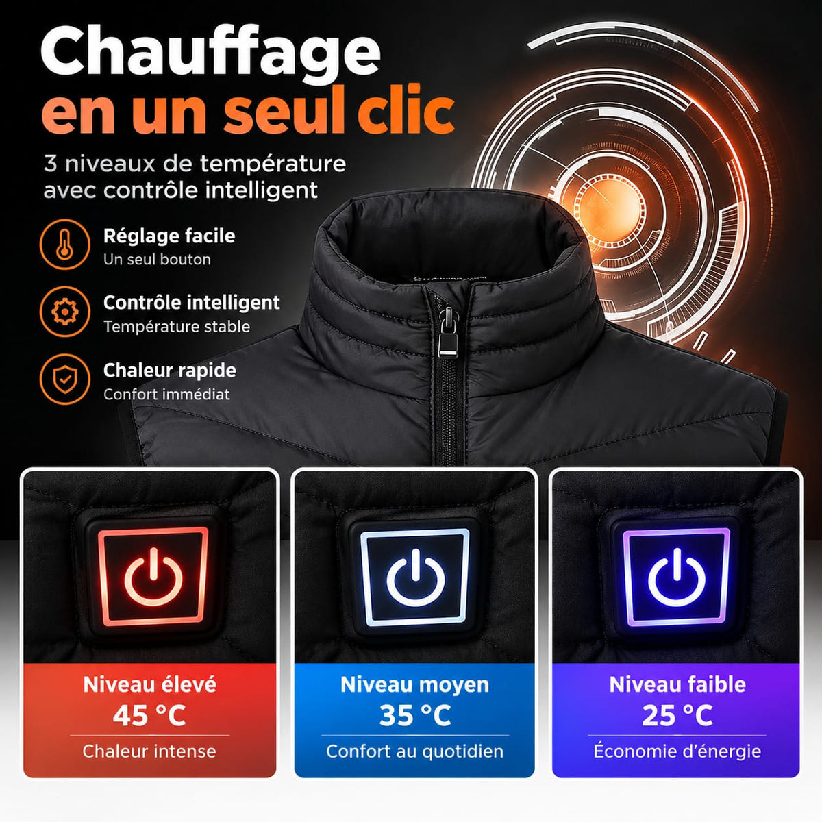 Doudoune Chauffante | ThermoWear