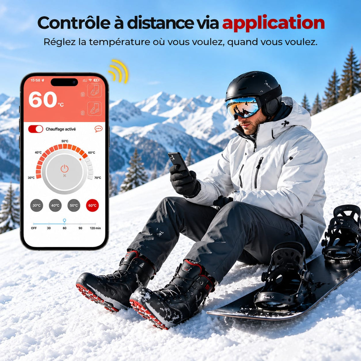 Chaussettes Chauffante | ThermoWear