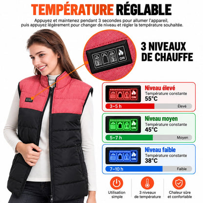 Gilet Chauffant Femme | Mixte