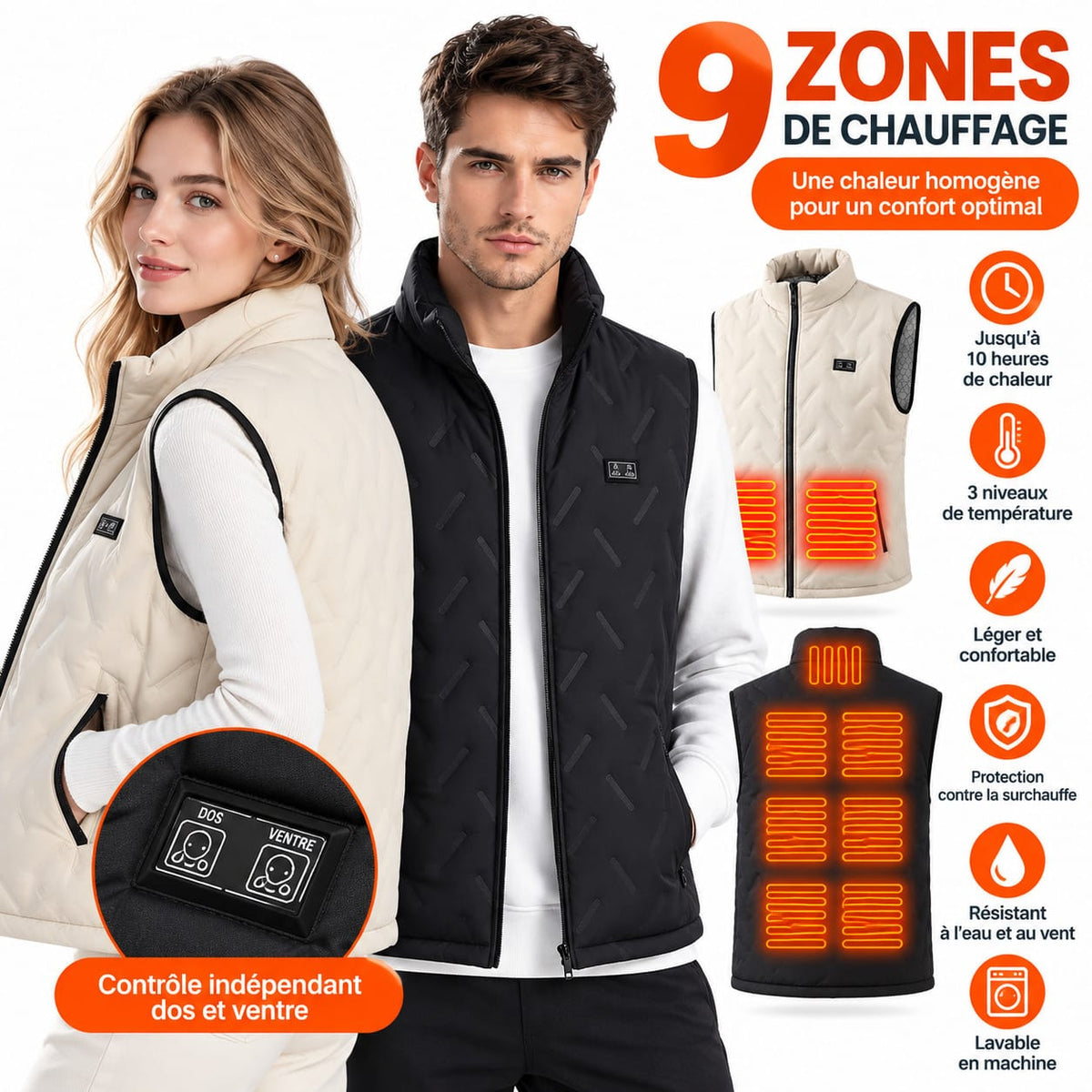 Gilet Chauffant | ThermoWear