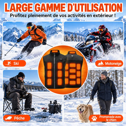 Veste Sans Manche Chauffante | ThermoWear